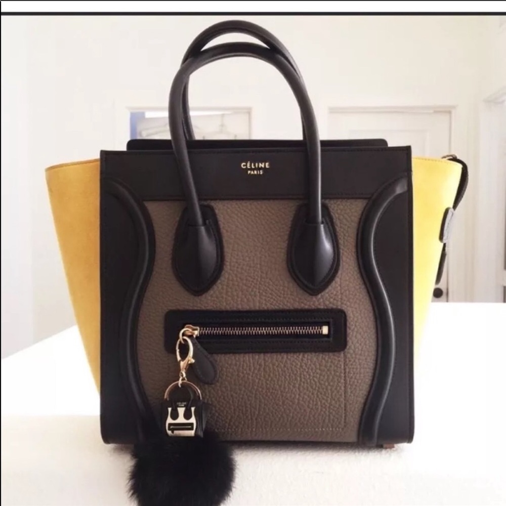 🔥🥰CELINE TRICOLOR HANDBAG🥰🔥